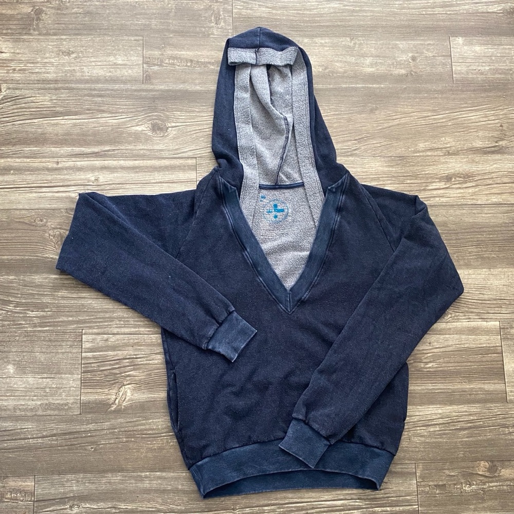 Blue sweatshirt
